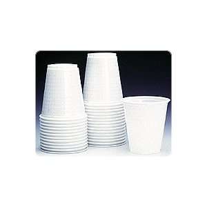  Plastic Drinking Cups, White, 5 Oz., 1,000/box Industrial 