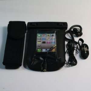    Black Phone Case Cover+ Earphone+Baldric (4011 1) Electronics
