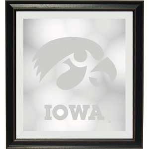 Iowa Hawkeyes Framed Wall Mirror from Zameks Everything 