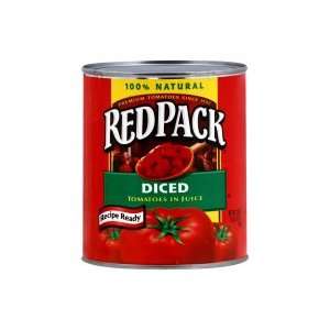  Red Pack Diced Tomatoes, in Juice, 28oz, (pack of 2 