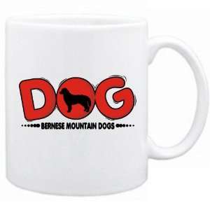  New  Bernese Mountain Dogs / Silhouette   Dog  Mug Dog 