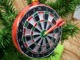 New Dart Board Darts Sports Christmas Tree Ornament  