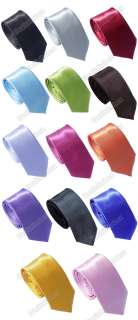 High Quality 4pcs Mens Solid Color Plain Silk Jacquard Woven Tie 