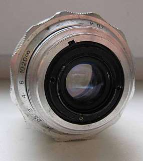 White Lens MIR 1 2,8/37 camera Zenit Pentax M39  Grand Prix Brussels 