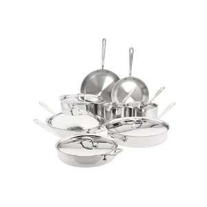  All Clad Stainless Steel 14 Piece Cookware Set Cookware 