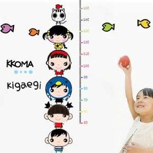  Children Height Ruler Wall Sticker