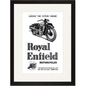   Royal Enfield Motorcycles Leading the Victory Parade