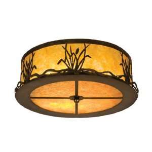   Country Two Light Flush mount Ceiling Fixture 24466