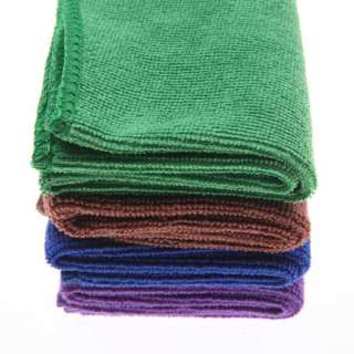   Microfiber Bath Beach Towel Wash Cloth Clean 35*75cm 4 Colors  