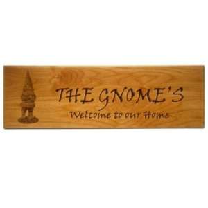  24 Gnome Engraved Sign Patio, Lawn & Garden