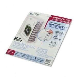 C Line Products   C Line   Sheet Protectors w/Eight Clear 