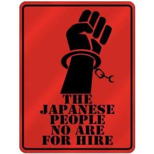   People No Are For Hire  Japan Parking Sign Country