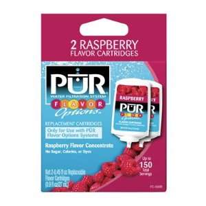  6 each Pur Raspberry Flavor Options Replacement Cartridge 