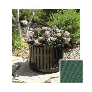  Wausau Tile MF8011G Metal Armor Planter