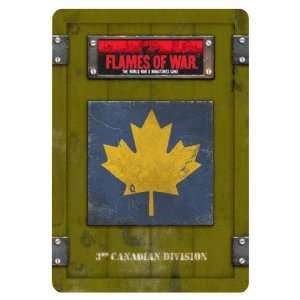    Flames of War 3rd Canadian Gaming Set (Dice/Tokens) Toys & Games