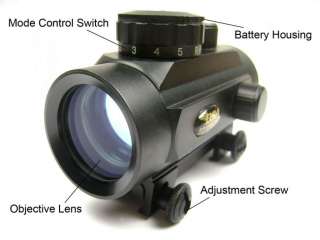BSA 30mm tactical Red/Green Dot rifle pistol Scope sight 20mm Weaver 