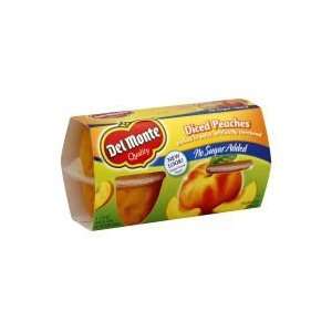 Del Monte Diced Peaches No Sugar Added 4 Grocery & Gourmet Food