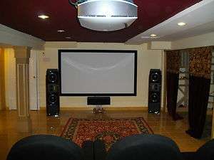 Complete Home TheaterProjector, Screen,Speakers,Electronics etc, must 