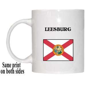    US State Flag   LEESBURG, Florida (FL) Mug 