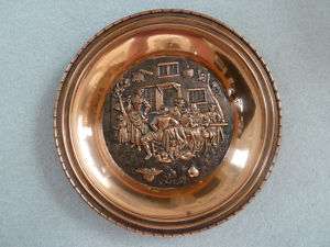 Copper Wall Plate Made in Belgium 17  Wide x 2 Deep  