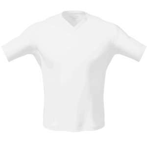   11 #40014 Loose Fit V Neck Short Sleeve Undershirt