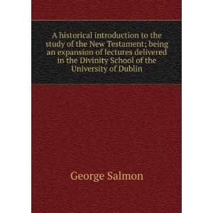   School of the University of Dublin George Salmon  Books
