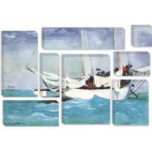  Key West, Hauling Anchor 1903 by Winslow Homer Canvas 
