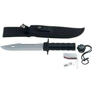  (B) BLACK SURVIVAL KNIFE