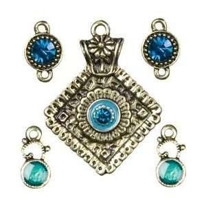  Cousin Beads Jewelry Basics Connectors Diamond 5/Pkg; 3 