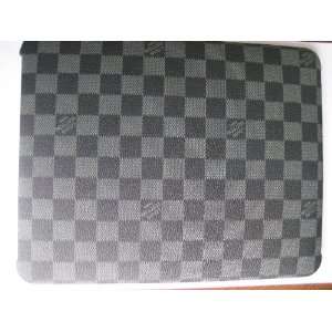  Ezmarket Designer Checker Ipad Case Black Beauty