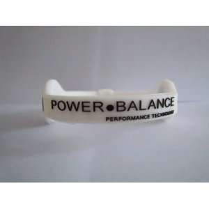 com Power Blanace Wristband Bracelet  SizeL(20.5cm),ColorWhite band 