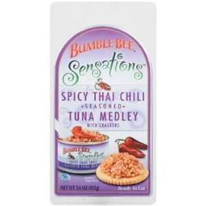 Bumble Bee Sensations Spicy Thai Chili Seasoned Tuna Medley with 