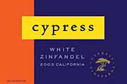 Lohr Cypress White Zinfandel 2003 