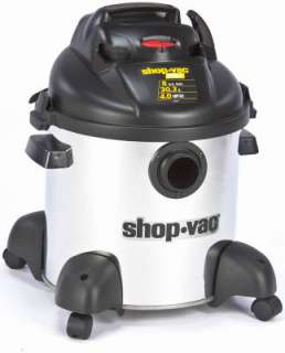 Shop Vac Pro Series 8 Gallon 4 HP 120V Electric Wet/Dry Vacuum Cleaner 