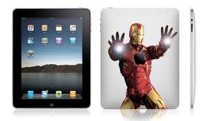 Iron Man Apple iPad 2 And iPad 1 vinyl Decal Skin Sticker Cool  
