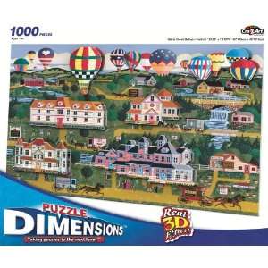  1000 pc Puzzle, Town Fair Toys & Games