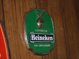   Heineken Beer Advertising 3d plastic bar sign SEE MY OTHER BEER STUFF