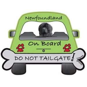  Do Not Tailgate Newfoundland Magnet
