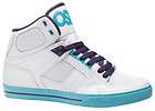 OSIRIS NYC 83 VULC Skateboard Shoes White/Teal/Purple SIZE 9.5