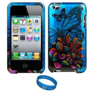  (Wildflower Butterfly) Durable 2 Piece Crystal Hard Case 