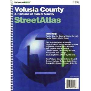 Volusia, Daytona Beach, FL Street Atlas (9780762506514) Universal Map 