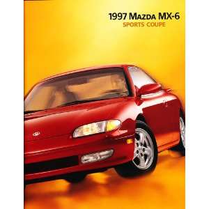  1997 Mazda Mx 6 Mx6 Original Sales Brochure Everything 