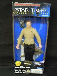 CAPTAIN CHRISTOPHER PIKE 9 doll figure Star Trek MIB  