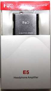 New FiiO E5 Earphone Headphone Portable Amplifier  