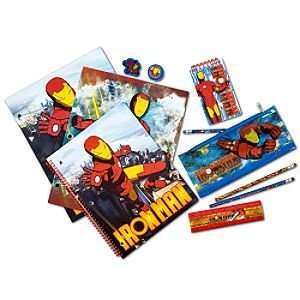  Disney Iron Man School Supplies Set    11 Pc. Office 