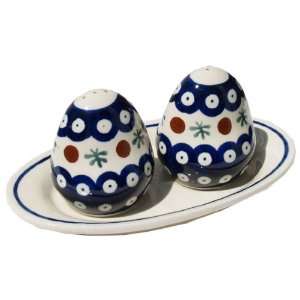  Polish Pottery Salt and Pepper Shakers