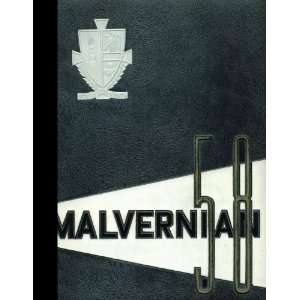  (Reprint) 1958 Yearbook Malvern Preparatory, Malvern, Pennsylvania 