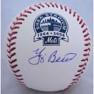  Yogi Berra Autographed Baseball   Official SHEA STADIUM 