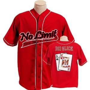  Ace/King Poker Jersey Red 3X