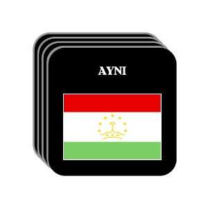  Tajikistan   AYNI Set of 4 Mini Mousepad Coasters 